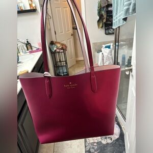 Kate Spade Pink Tote Bag Elegant and Spacious